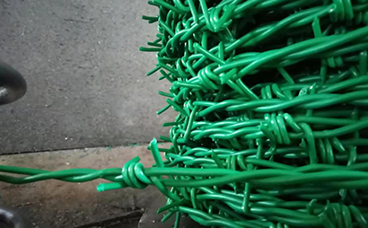 PE PVC包塑刺鐵絲 PE PVC包塑刺鐵絲