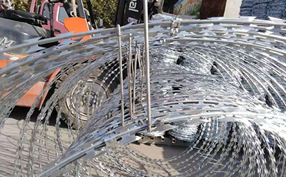 雙圈式刀片刺網 雙圈式刀片刺網